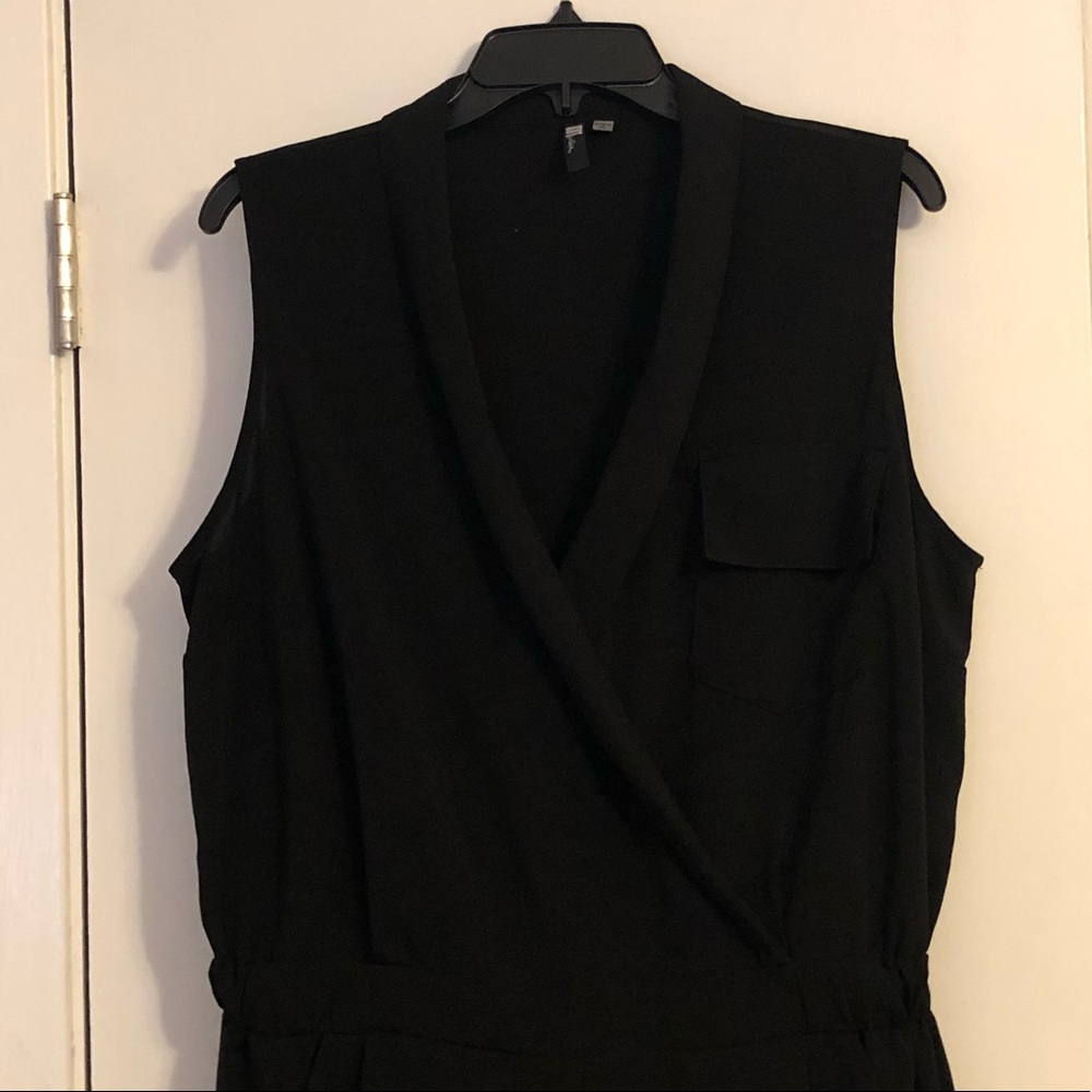 Sleeveless Black Jumpsuit